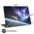 Bird-Shaped Nebula Universal Laptop 11in (8.8 x 6.2in) Skin
